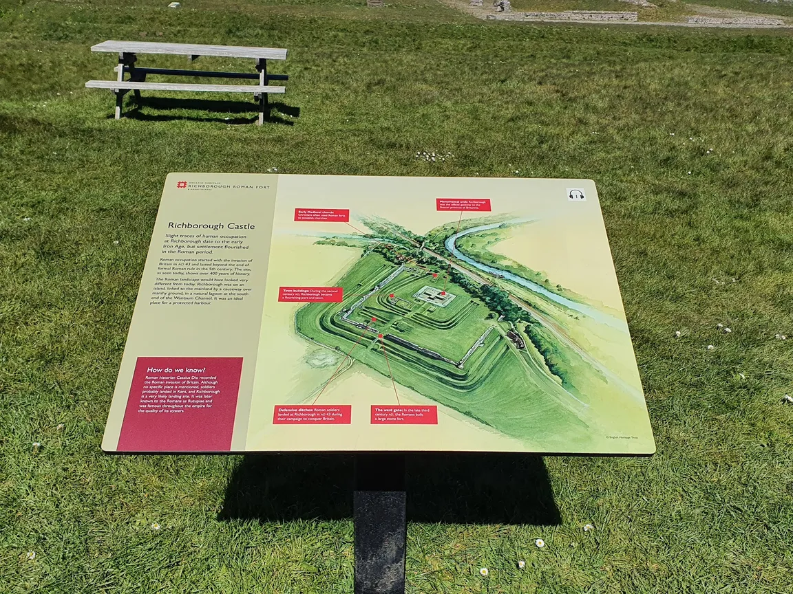 Richborough Roman Fort and Amphitheatre