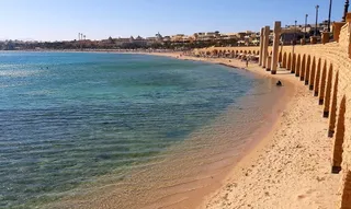 Sahl hashish night sea view.