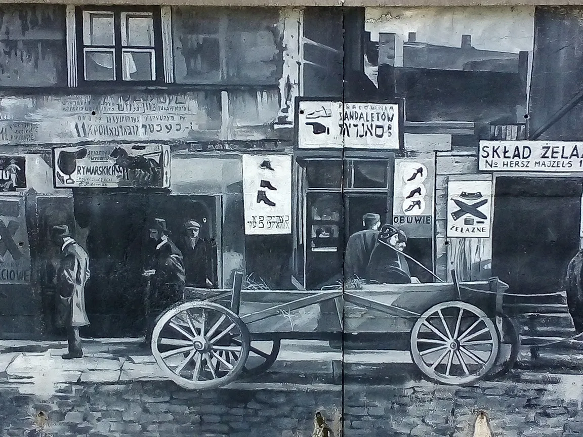 Mural "Lublinie, moje święte miasto"