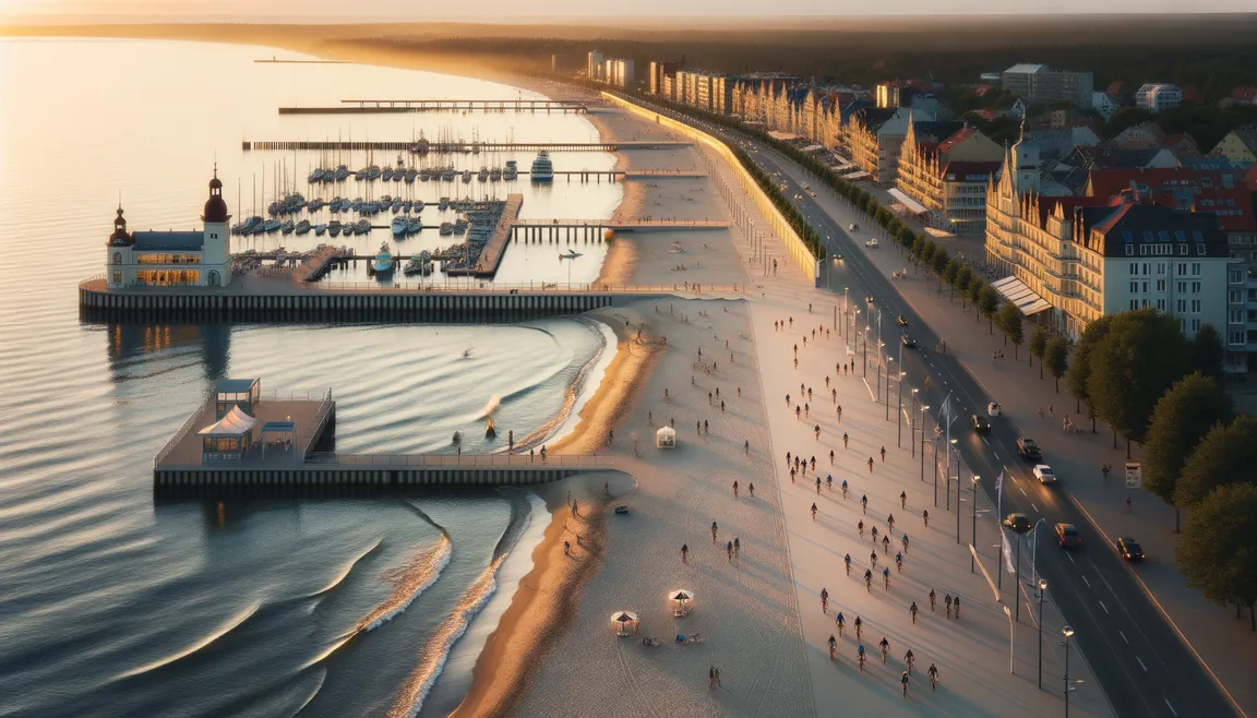 Weekend in Kolobrzeg: active recreation in a coastal climate