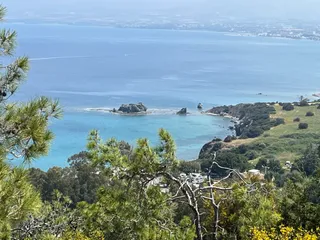Scenic mountain plateau