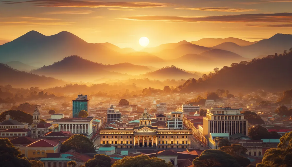 Tour guide: we visit the capital of Guatemala