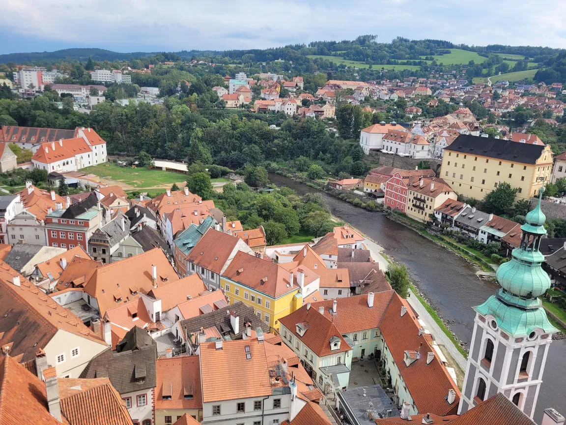 Český Krumlov Castle Tower