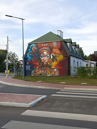 Mural "Festiwal Kultur Świata" (2023)