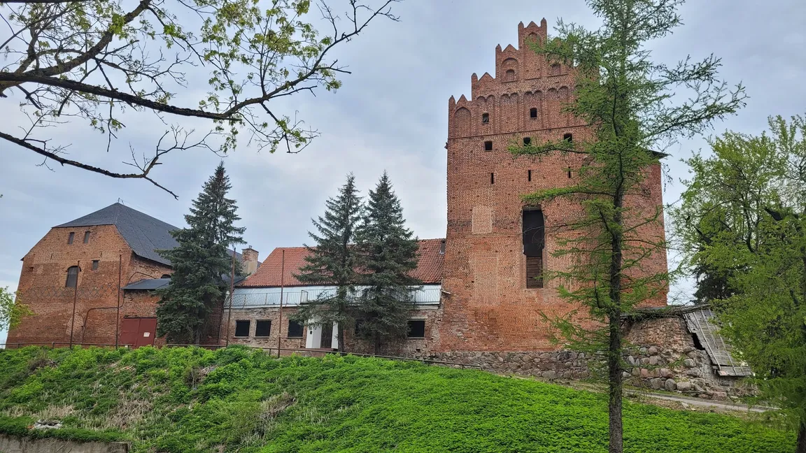 Zamek krzyżacki w Barcianach
