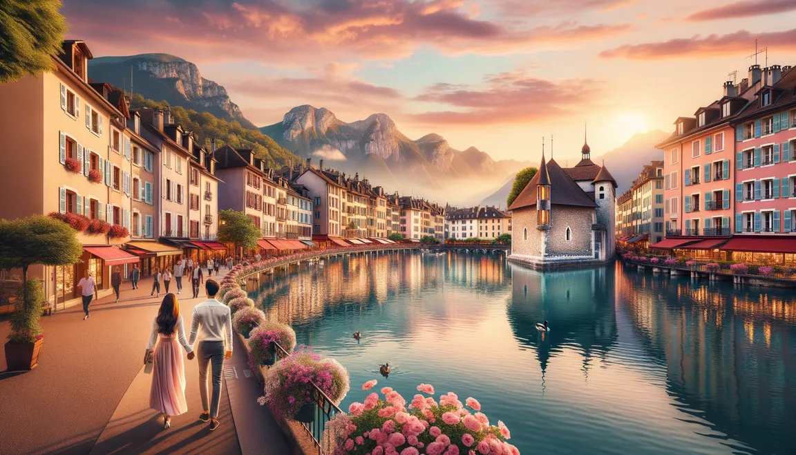 Romantyczny weekend w sercu Annecy: 5 niezapomnianych doświadczeń
