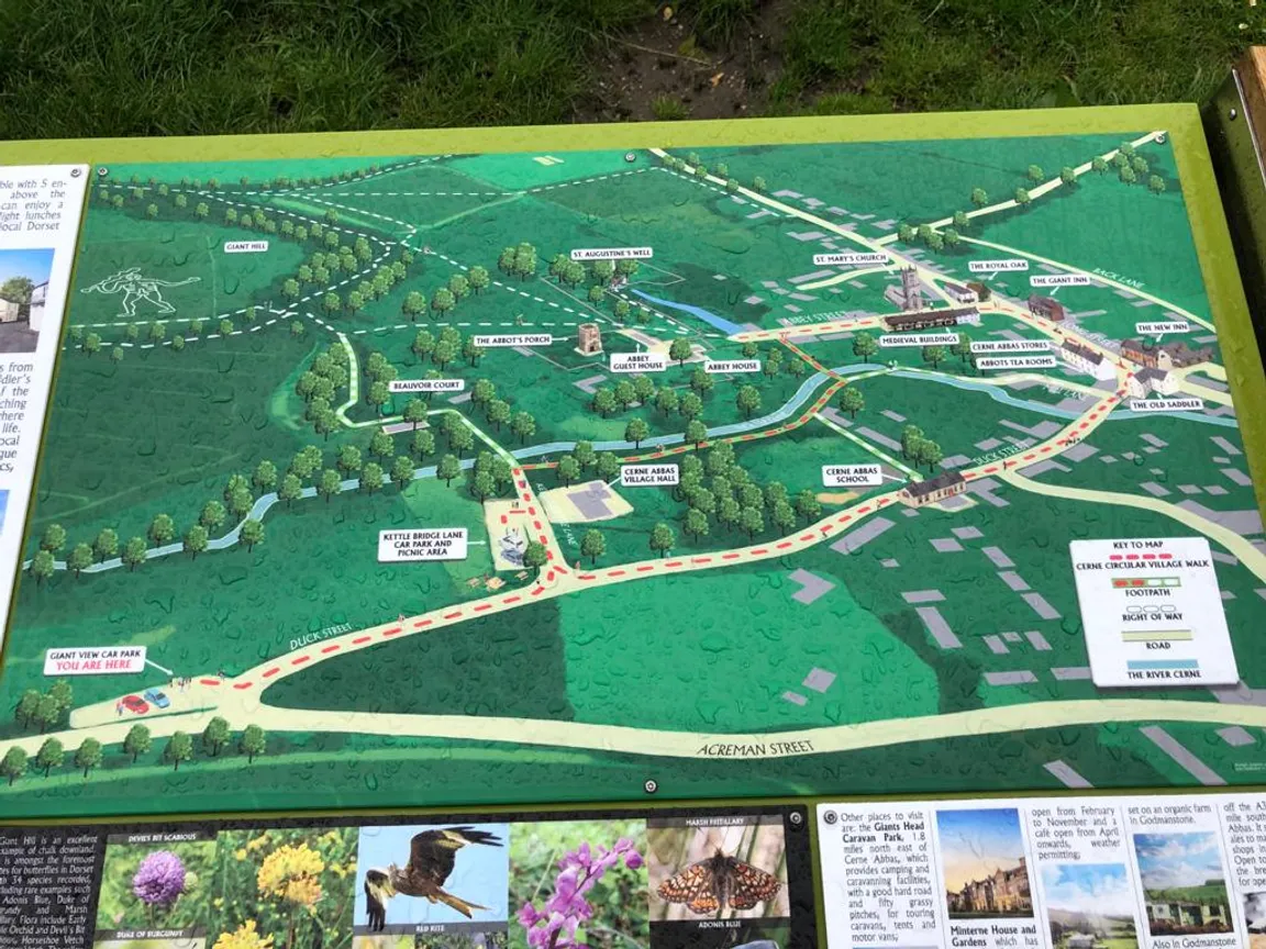 Cerne Giant Viewpoint