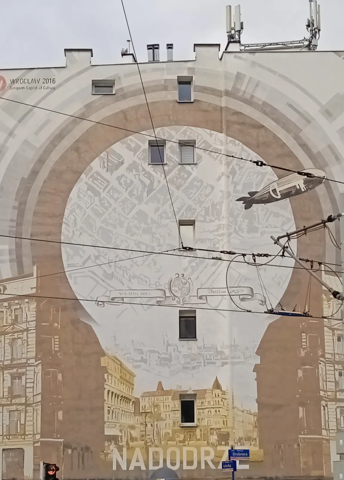 Brama do Nadodrza mural