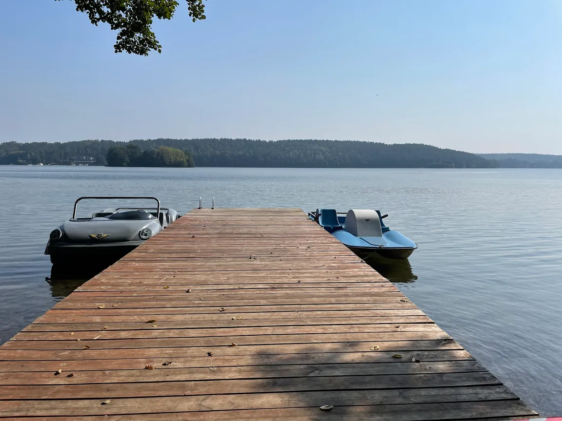 HUBERTOWO Domki na Kaszubach - Domek nad jeziorem Kaszuby