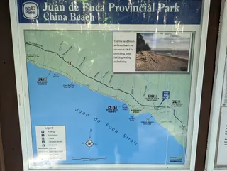 China Beach Trail Trailhead