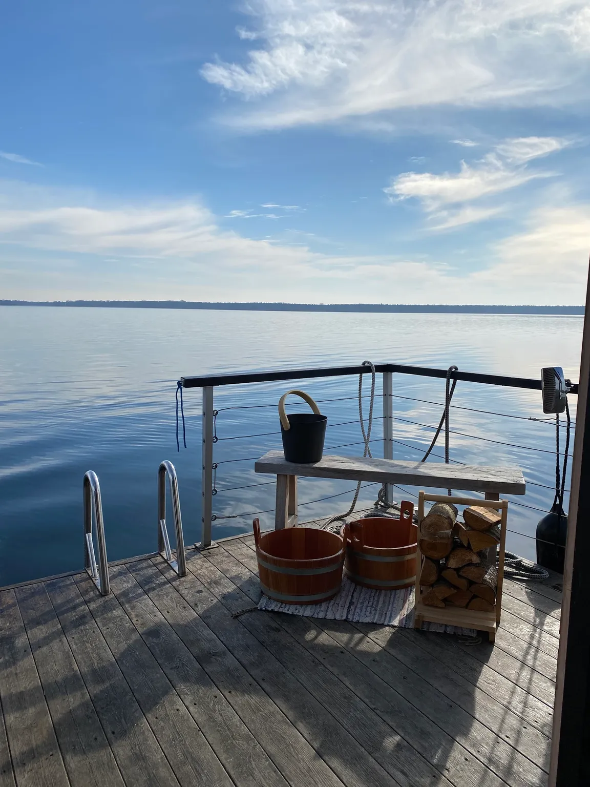 FINNFLOAT Sauna Floß Berlin