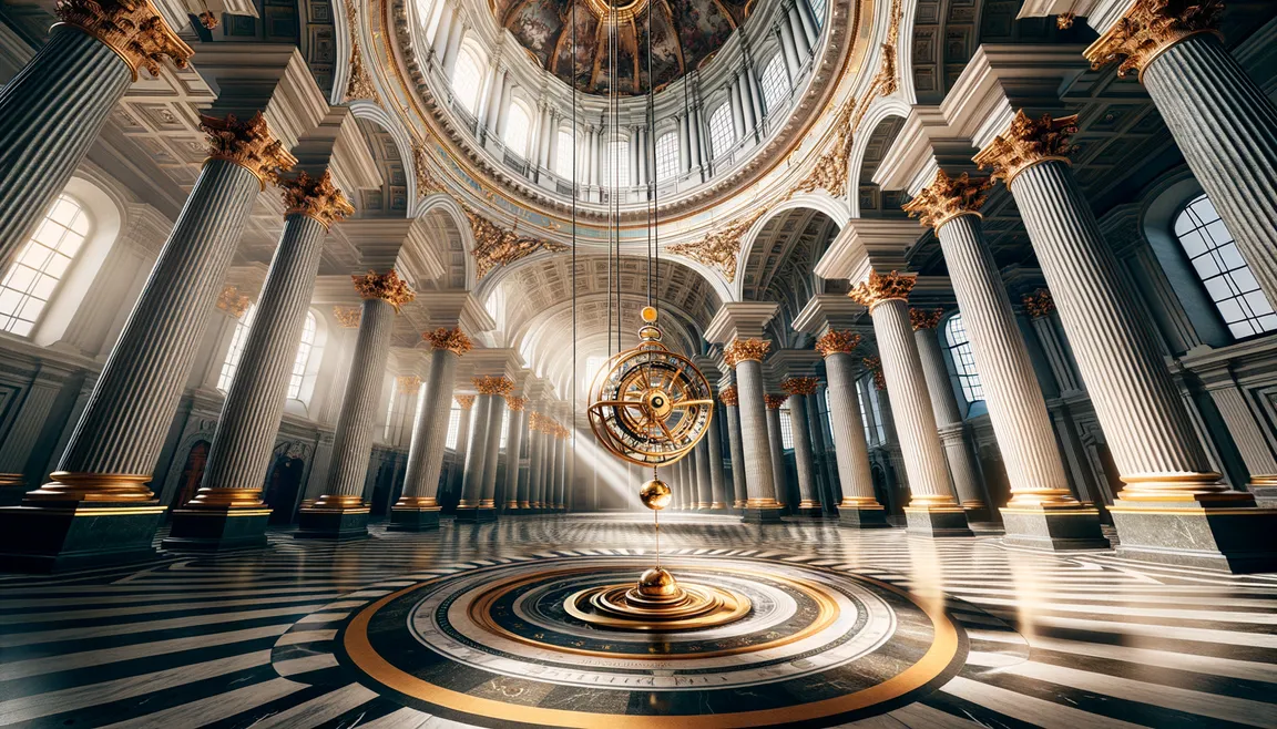 Foucault's pendulum in Poland? Yes, in the Church of Sts. Peter and Paul in Cracow