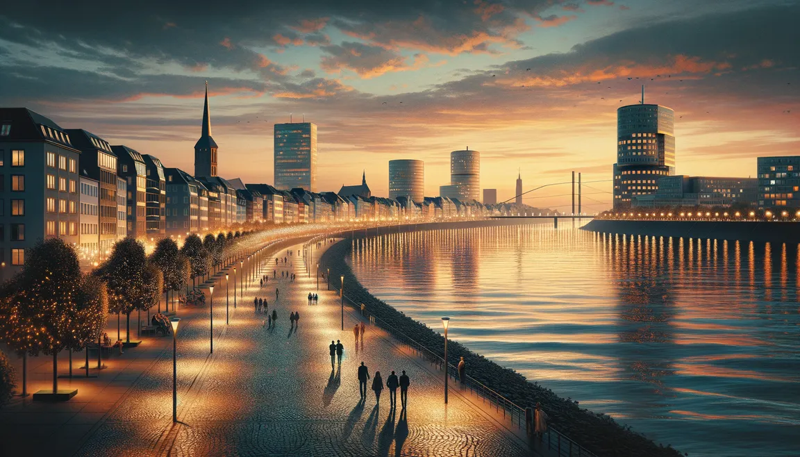 Romantic Düsseldorf: magical-places-for-lovers