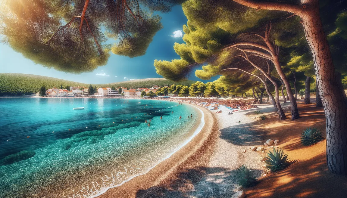 10 najlepszych plaż w okolicach Trogiru dla rodzin z dziećmi