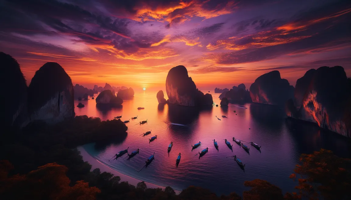 10 greatest places to watch sunsets in Krabi