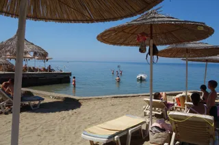 Public beach
