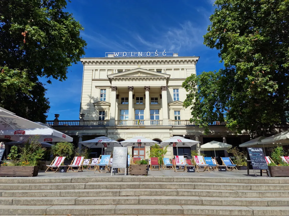 Neon "Wolność"