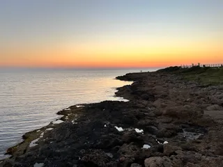 Sunset pier Kato Paphos