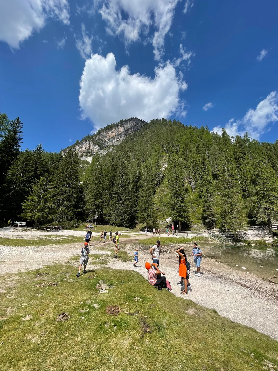 Inizio sentiero per Malga Foresta