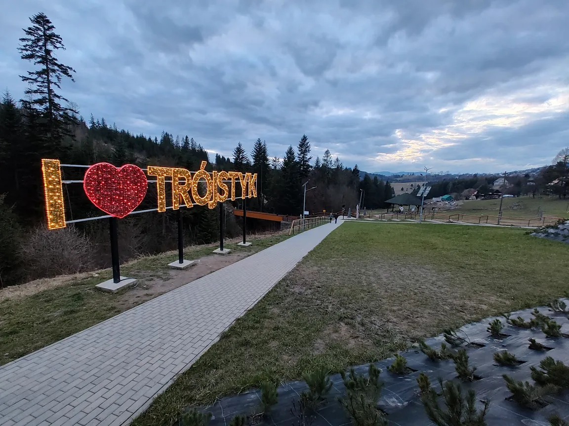Trójstyk granic Polski-Czech-Słowacji