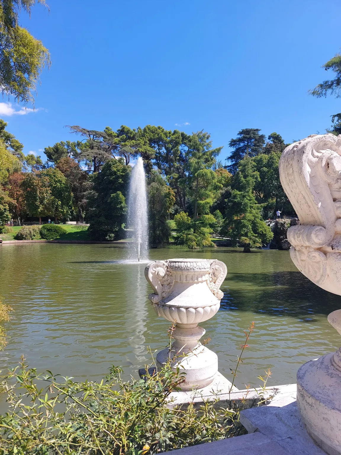 Estanque del Palacio de Cristal, Parque del Retiro