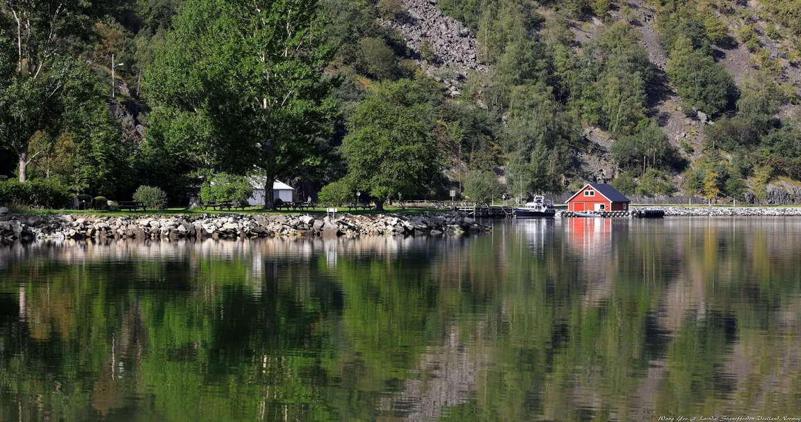 Aurlandsfjellet scenic route (north entry Lærdalsøyri)