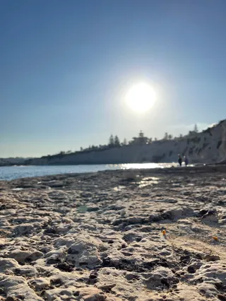Public beach
