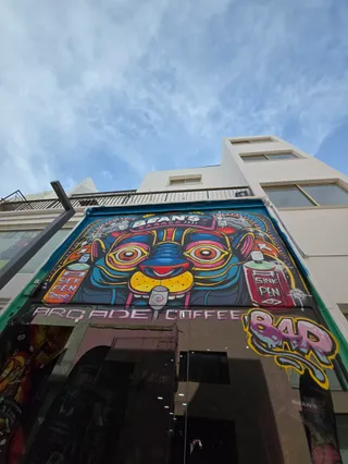 The Bean's garage