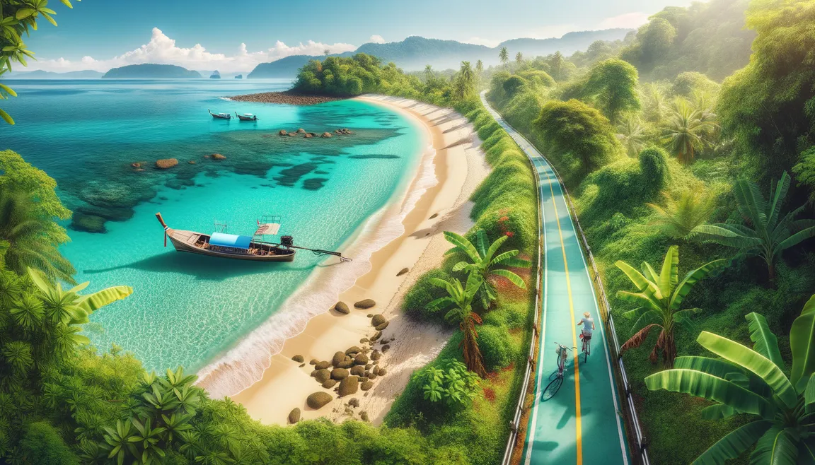 Bike-over-Koh Lanta: the most beautiful routes for cyclists
