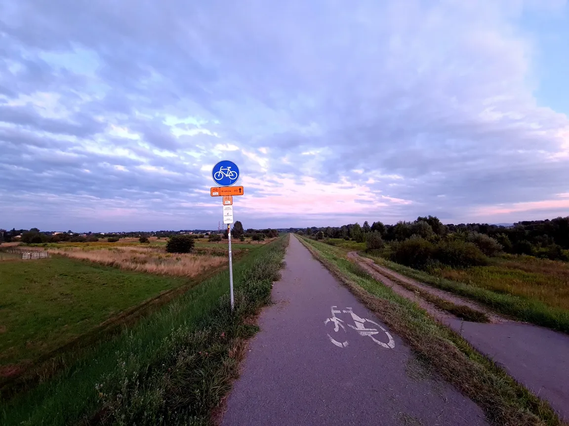 Wiślana Trasa Rowerowa - WTR 60 km do Krakowa