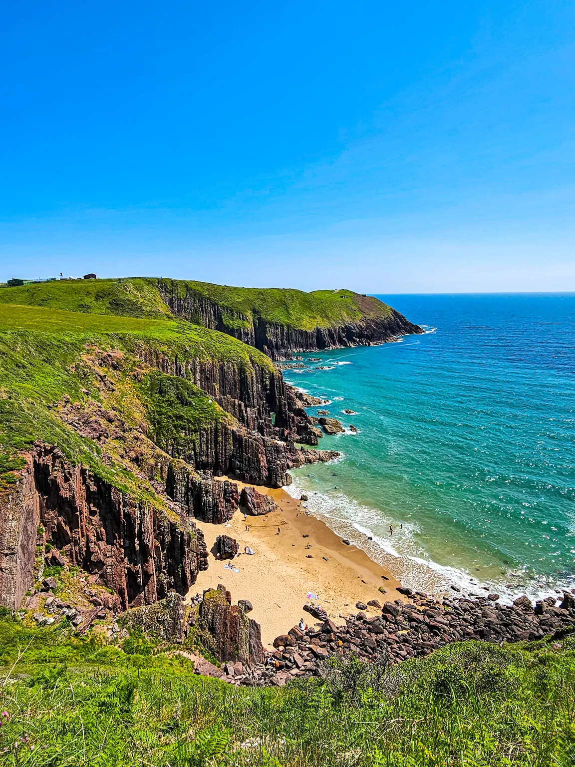 Manorbier Beach