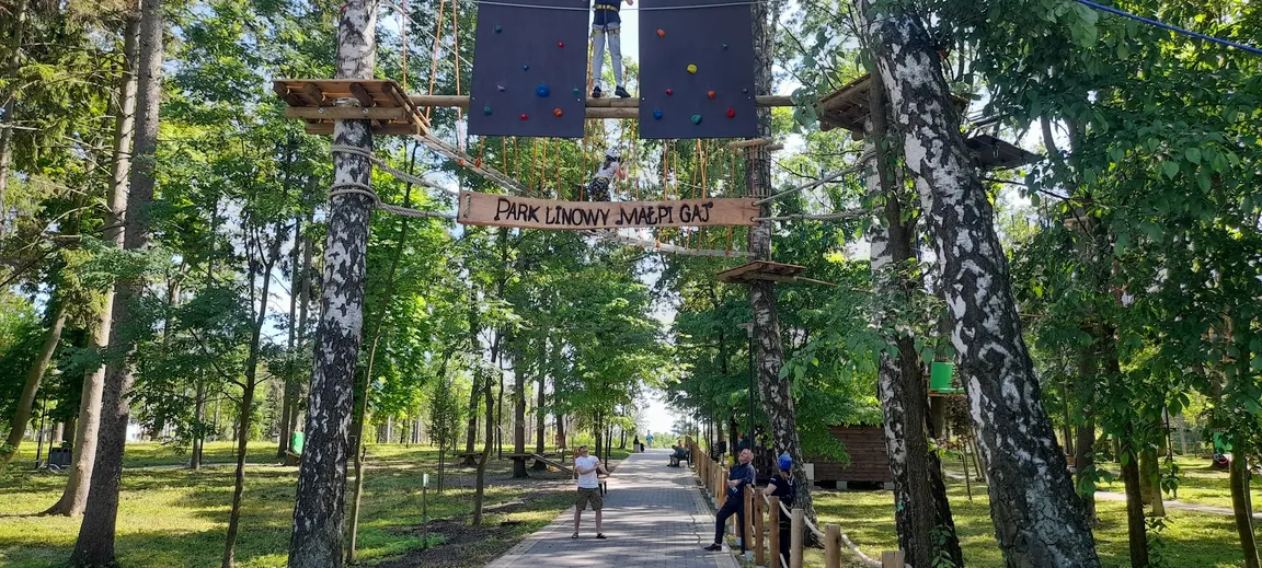 Park linowy Małpi Las