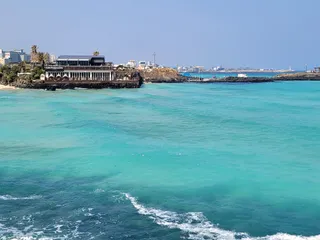 함덕해수욕장 해안산책로