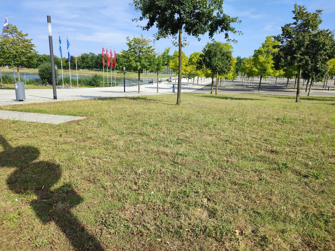 Kreuzgang im Bauhausstil