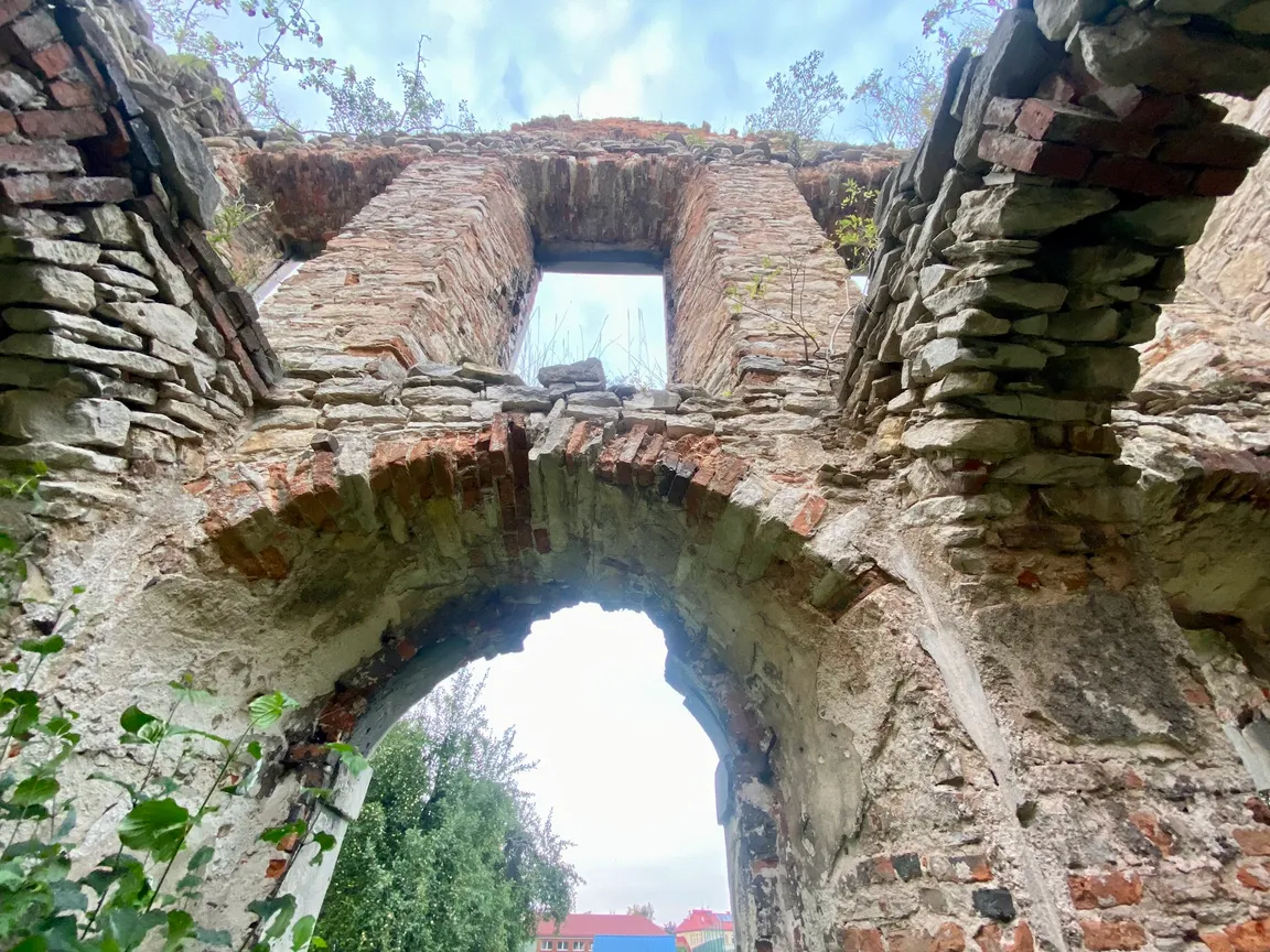 Ruiny pałacu we Włodowicach