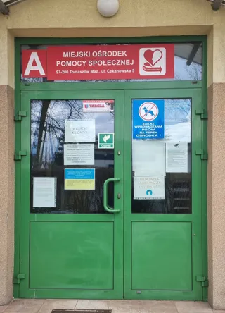 Miejski Ośrodek Pomocy Społecznej w Tomaszowie Mazowieckim
