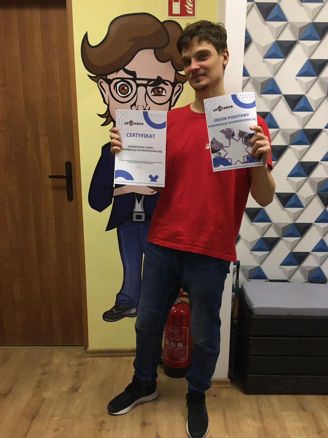 Profesor Escape Room Olsztyn