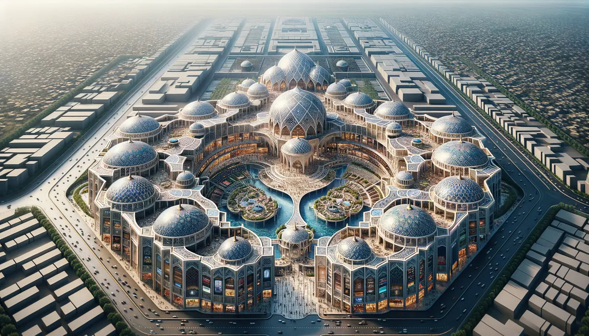 More than 6 million square meters: That's the area of the world's largest shopping mall and is located in Iran's capital, Tehran