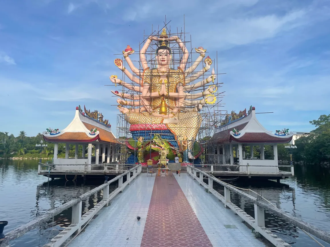 Statue of the goddess Guanyin