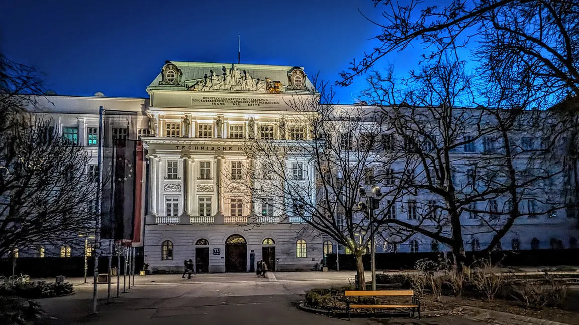 Domed hall of the Vienna University of Technology