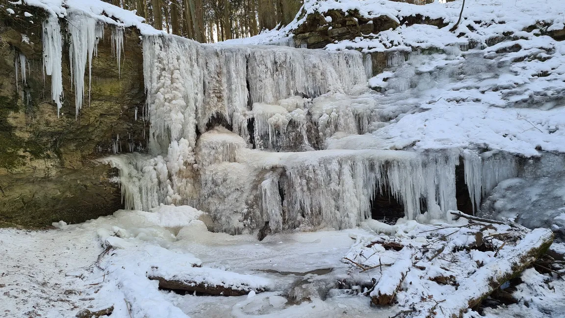 Klingender Wasserfall