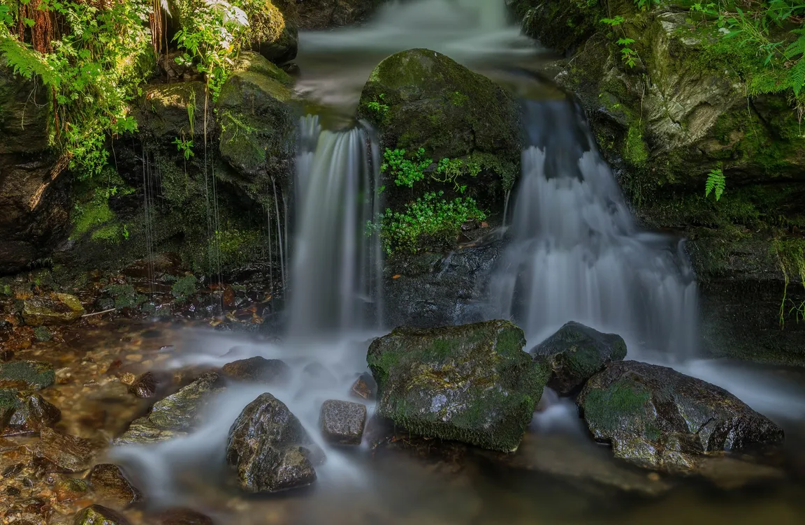 Aussichtspunkt oben am Wasserfall
