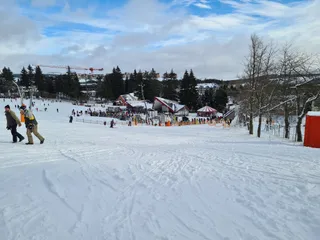 Ski area on Fichtelberg