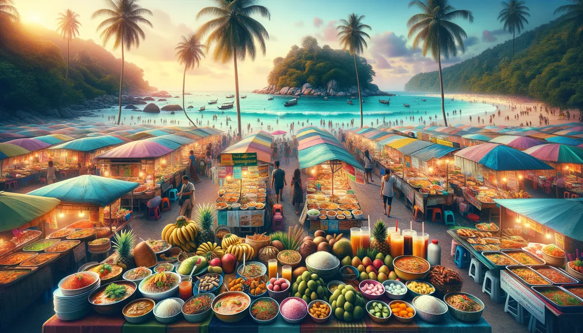 Discover the flavors of Thai streets: food trucks on Koh Chang