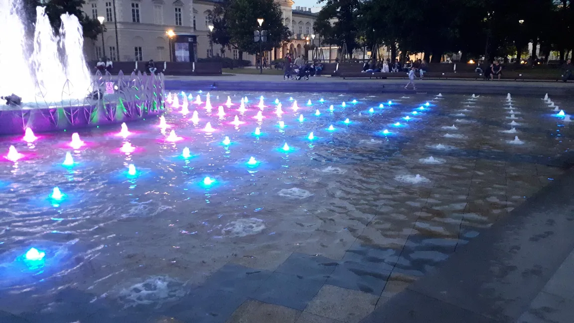 Fontanna Multimedialna w Lublinie