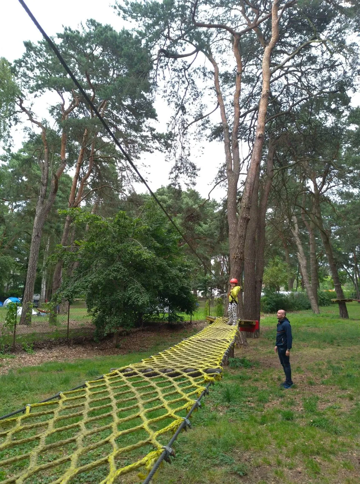 Park linowy dla dzieci