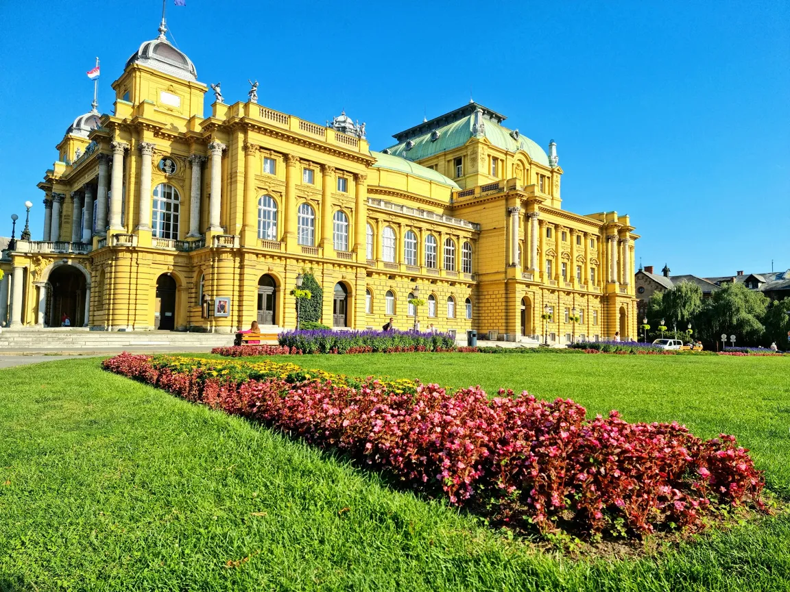 Croatian National Theatre in Zagreb