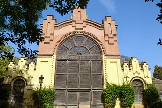 Umbráculo del Parque de la Ciudadela