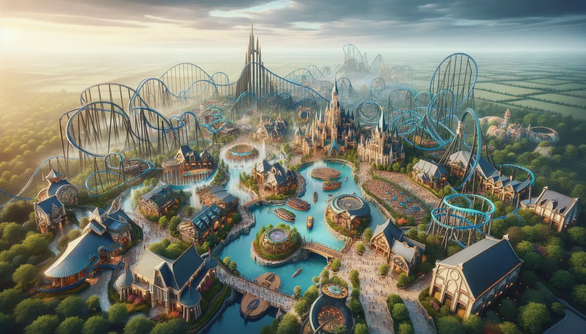 Phantasialand: A magical place straight out of children's books near Cologne