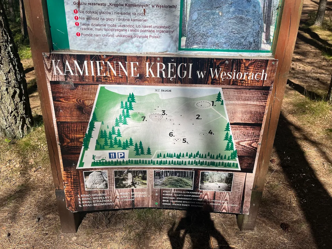 Kamienne Kręgi - Węsiory